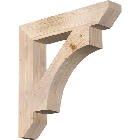 Westlake Slat Smooth Bracket, Douglas Fir, 5 1/2"W x 32"D x 32"H